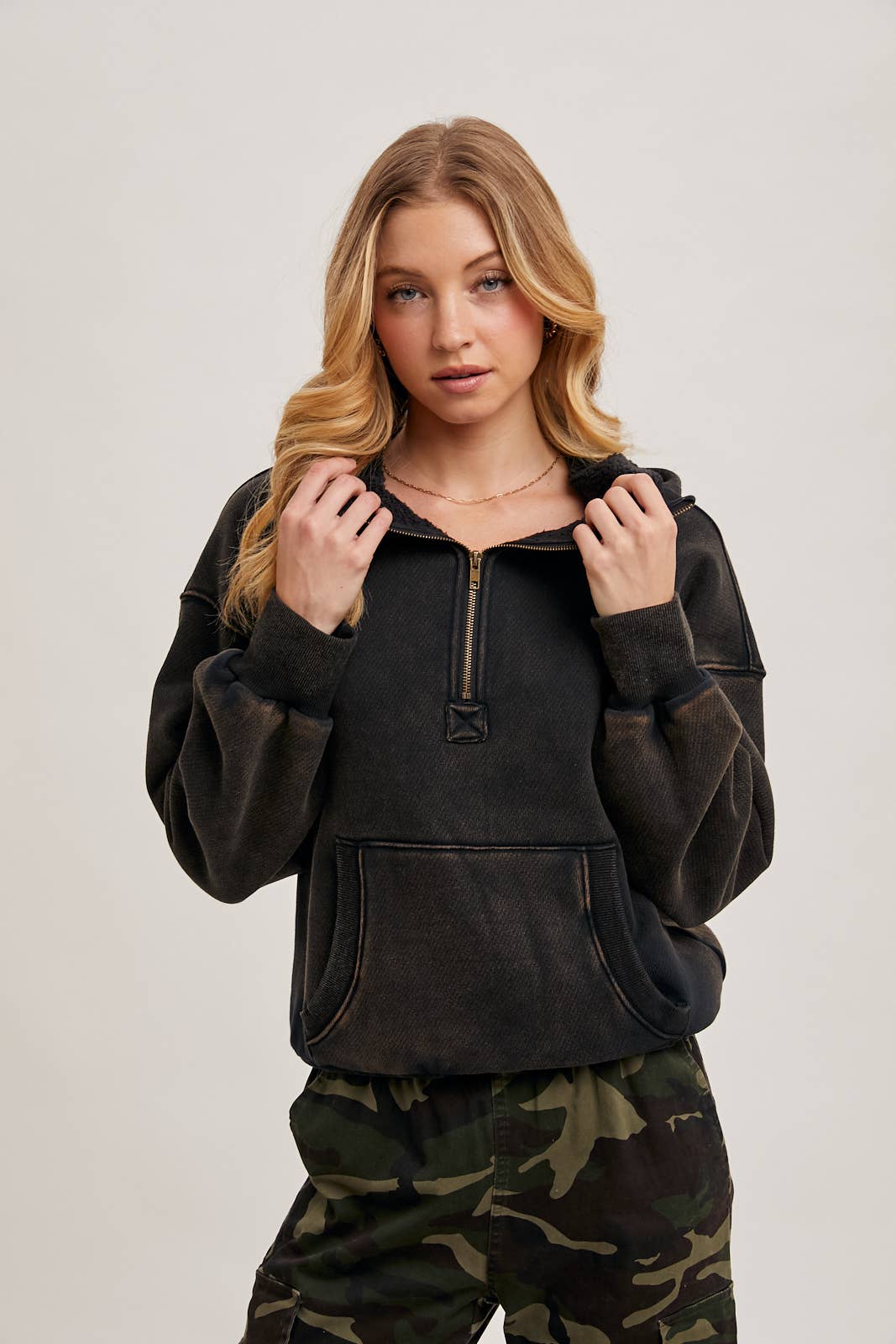 Kinda Like Carhart Fleece Lined Hoodie