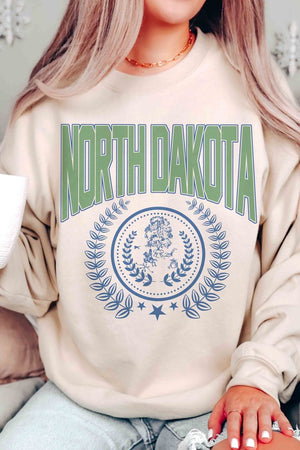 NORTH DAKOTA STATE WREATH Graphic Sweatshirt