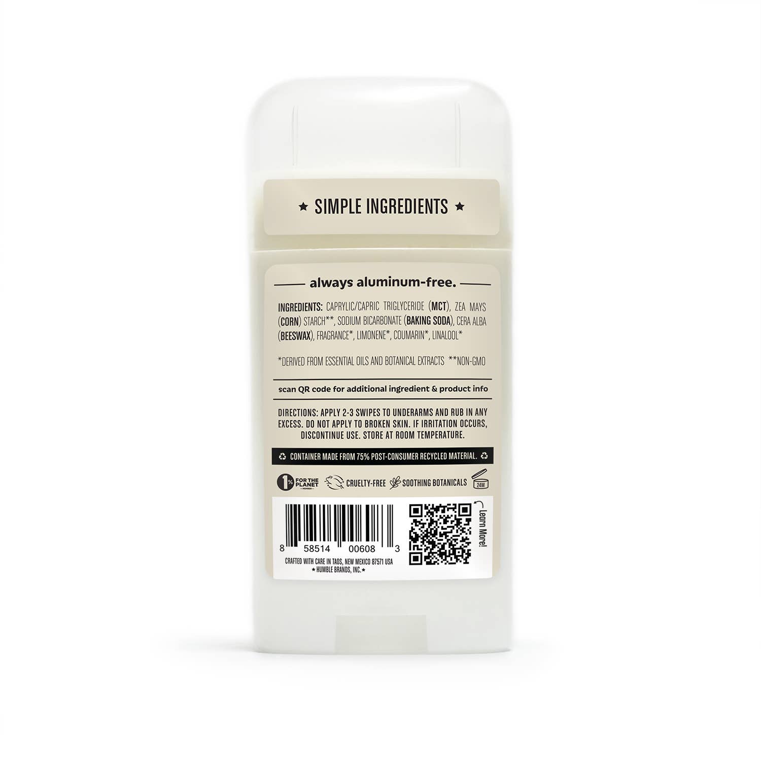 Palo Santo & Frankincense Original Deodorant