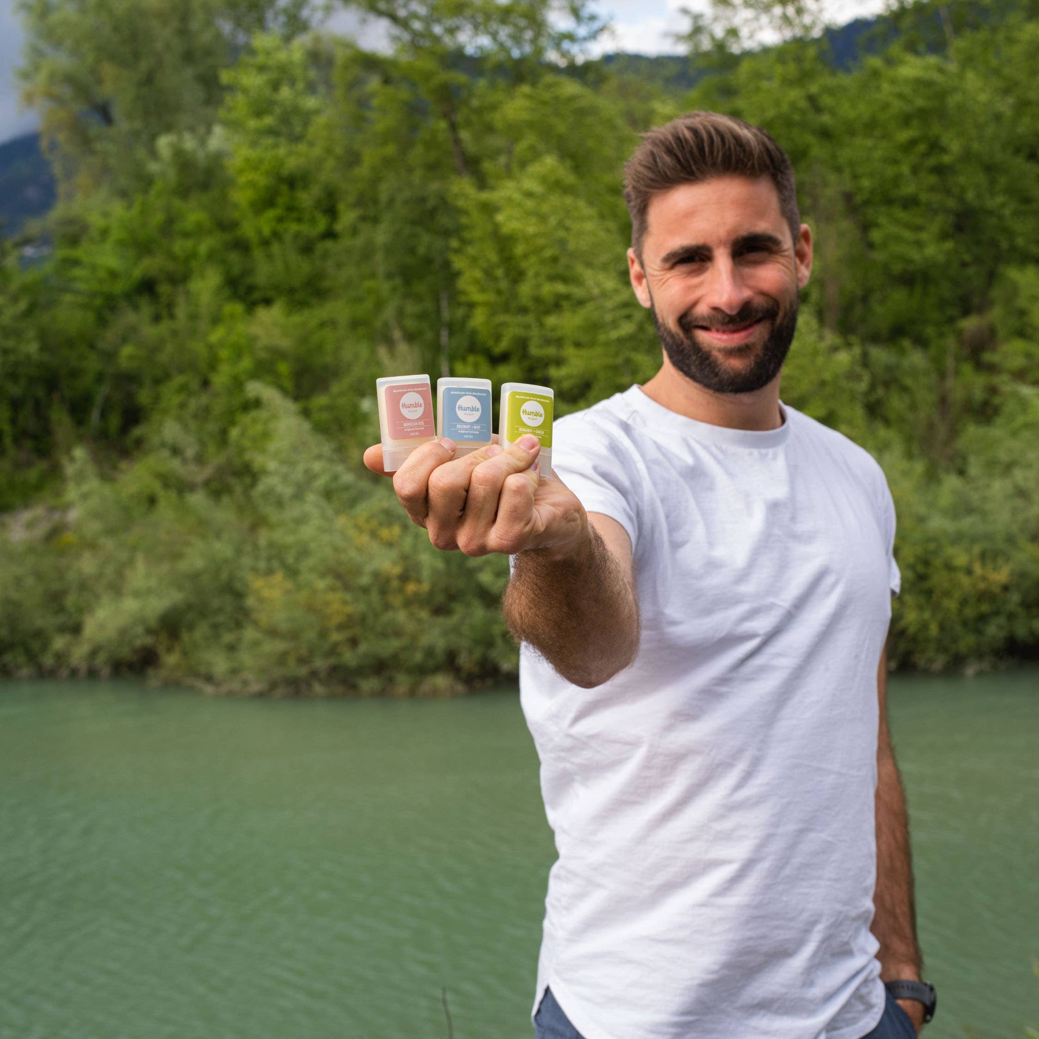 Bergamot & Ginger Original Travel Deodorant
