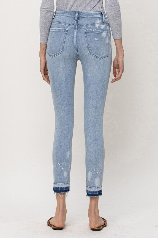 High Stepper Crop Ankle Denim