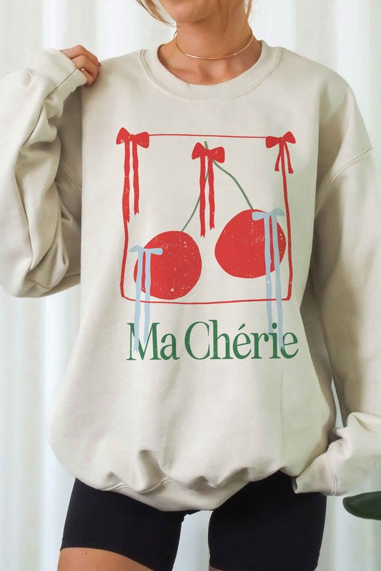 MA CHERIE Graphic Sweatshirt