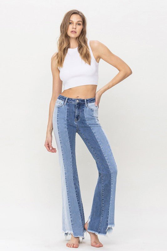 Denim Daze High Waisted Flare