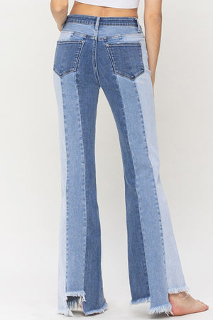 Denim Daze High Waisted Flare