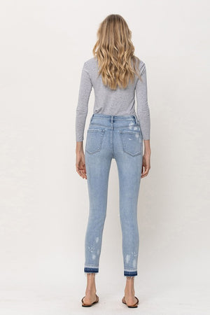 High Stepper Crop Ankle Denim