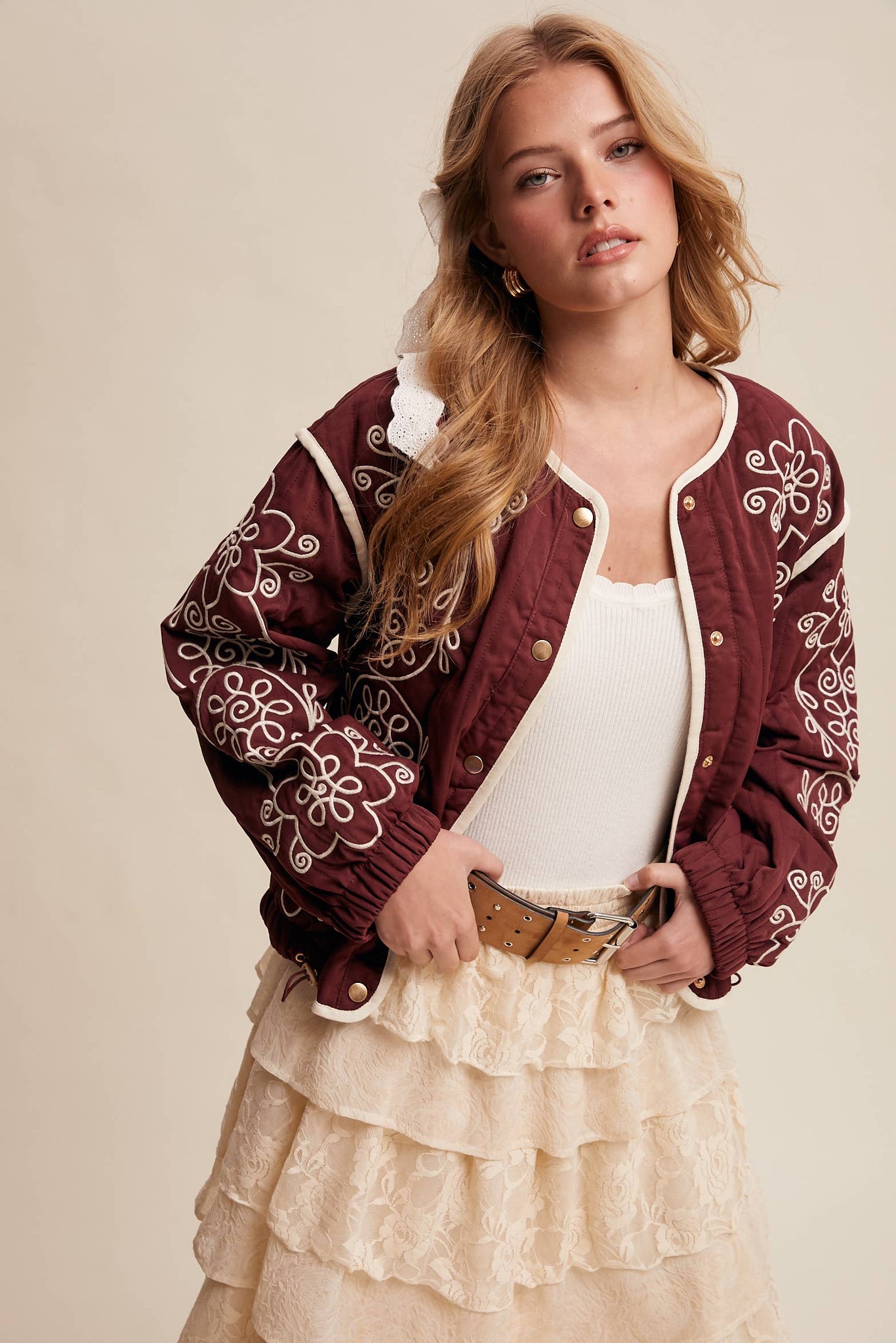 Take your Best Shot Western Quilted Jacket