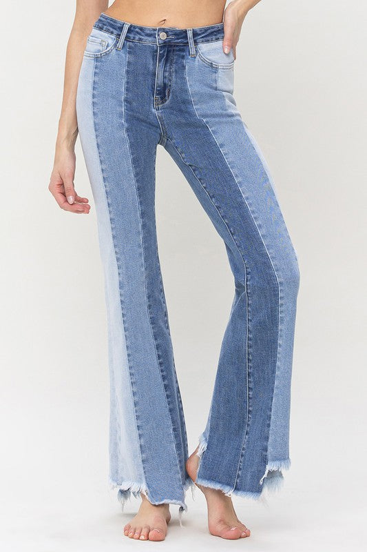 Denim Daze High Waisted Flare