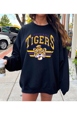 LSU Tigers Varsity Sweatshirt Plus Size