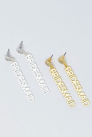 Be My Bridesmaid Earrings