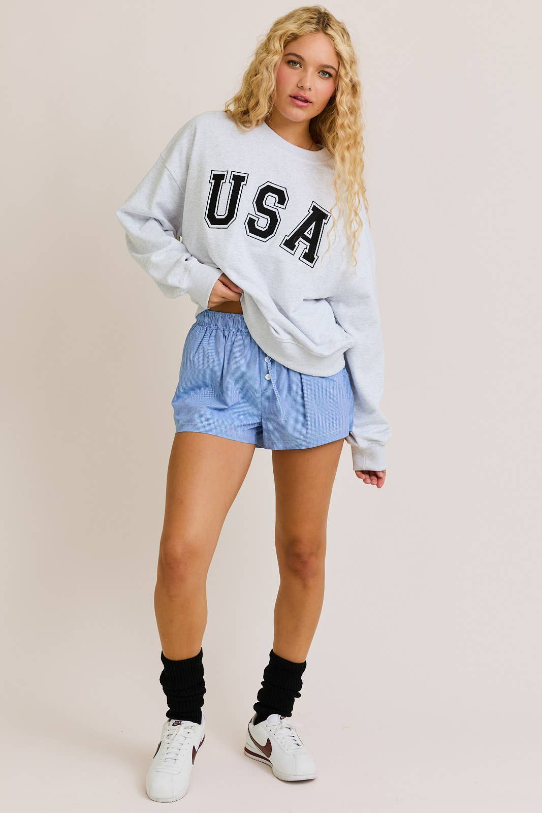 Team USA Embroidered Sweatshirt