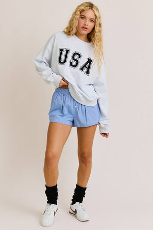 Team USA Embroidered Sweatshirt
