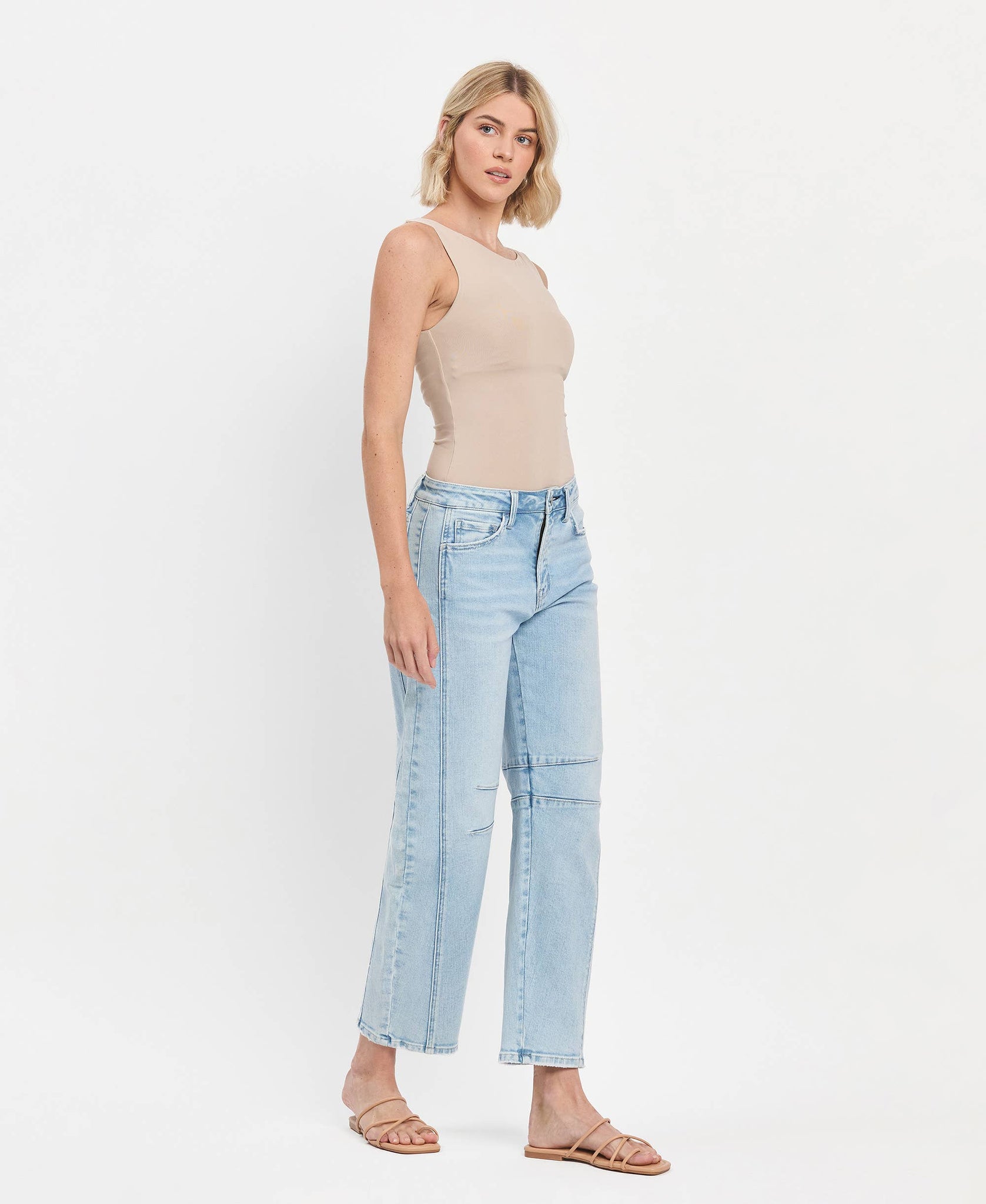 Come On Cowgirl Cropped Barrel Jean
