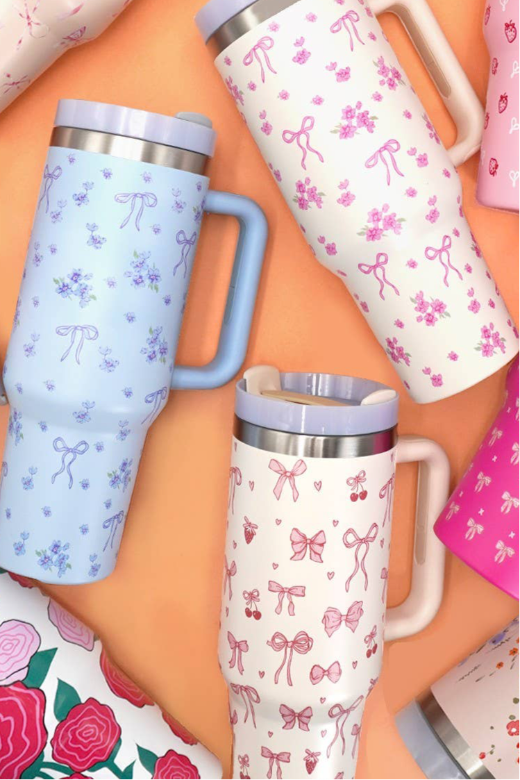 In my Bow Era 40 oz Stainless Tumbler