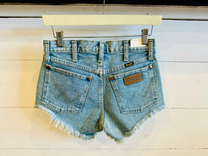 Wrangler Modern Cut Off Denim Shorts