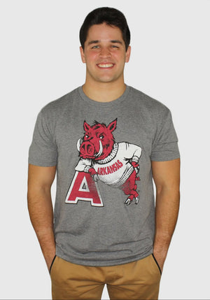 Leaning A Razorback Tee