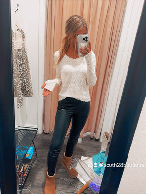 The Sweet Cream Layering Top