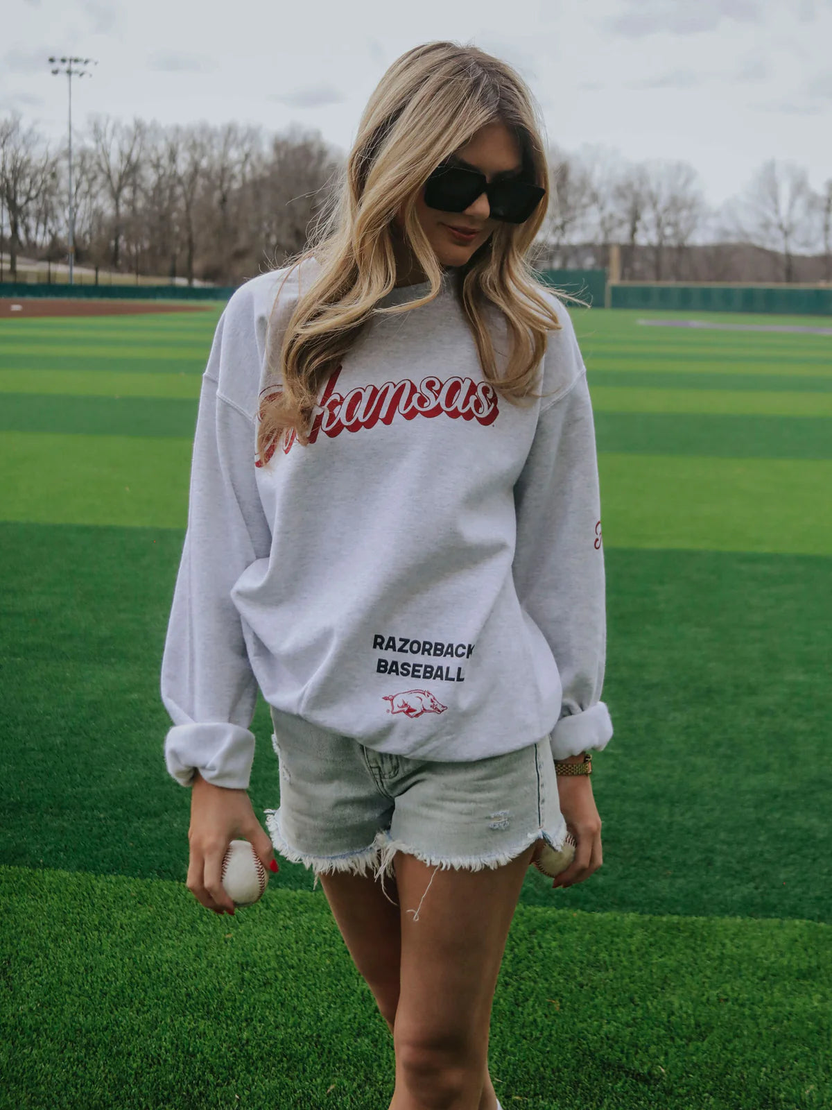 Arkansas Script Sweatshirt