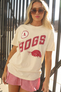 Hogs Badge Tee by Charlie Southern