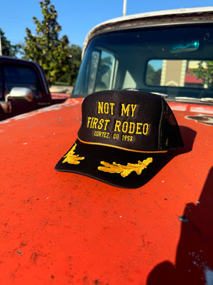 Not My First Rodeo Trucker Hat