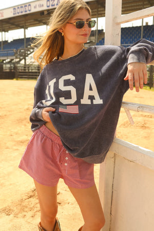 USA Corded Pullover by Charlie Southern