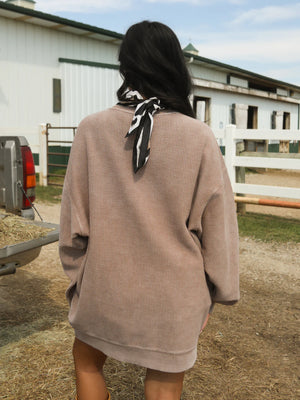 Thankful Corded Pullover by Charlie Southern