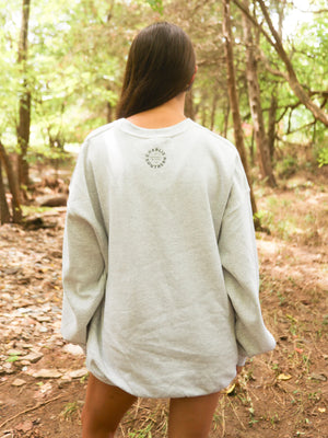 Spooky Season Collage Sweatshirt by Charlie Southern