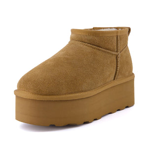 UGG Dupe Mini Platform Bootie