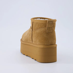 UGG Dupe Mini Platform Bootie