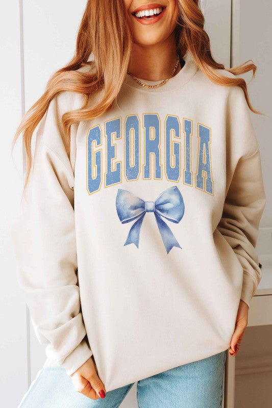 GEORGIA BOW Graphic Sweatshirt