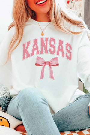 KANSAS BOW Graphic Sweatshirt