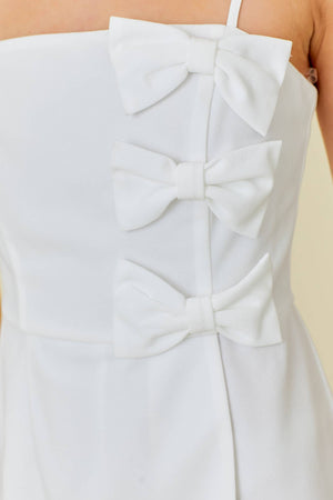 The Date is Set Bow Romper
