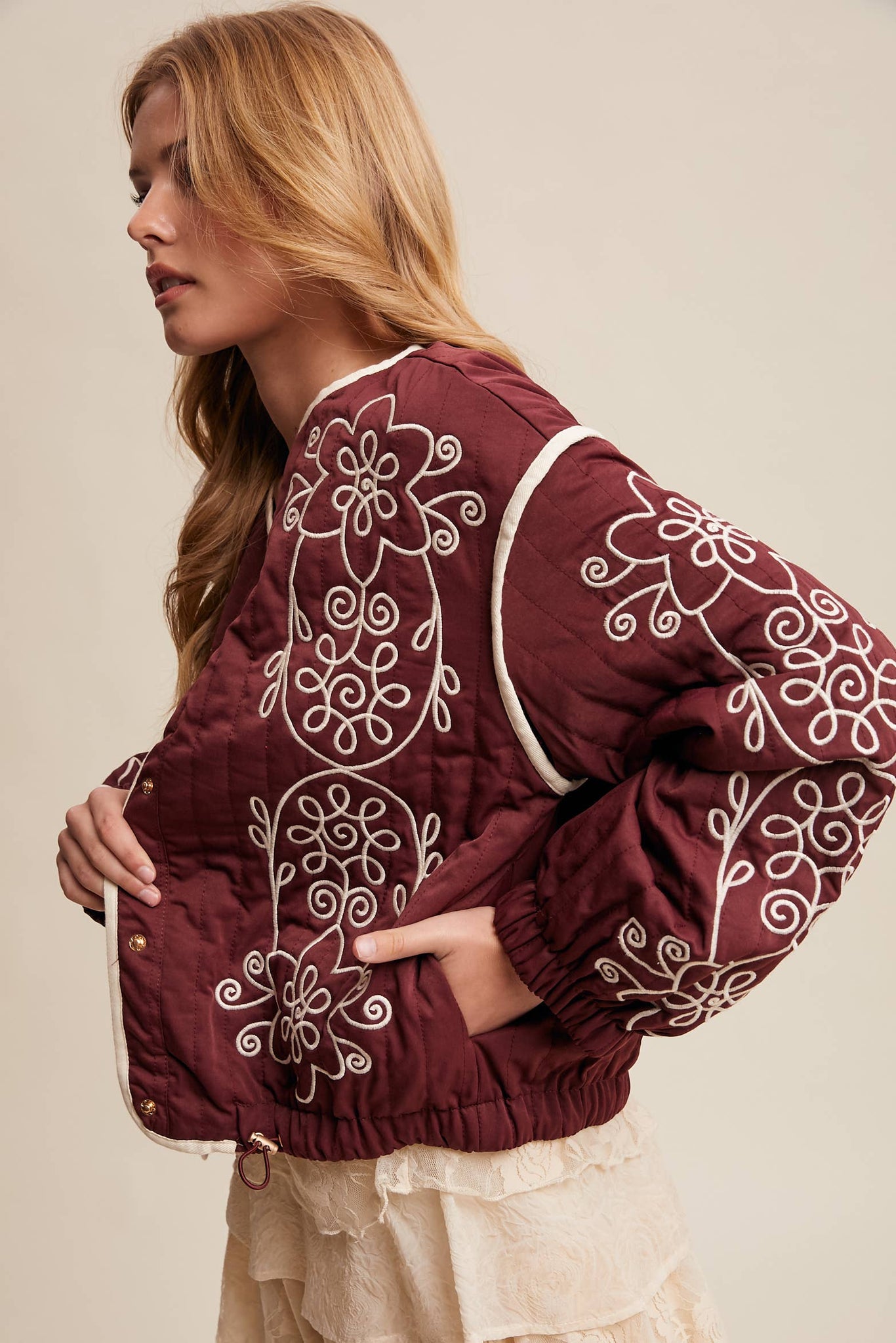 Take your Best Shot Western Quilted Jacket