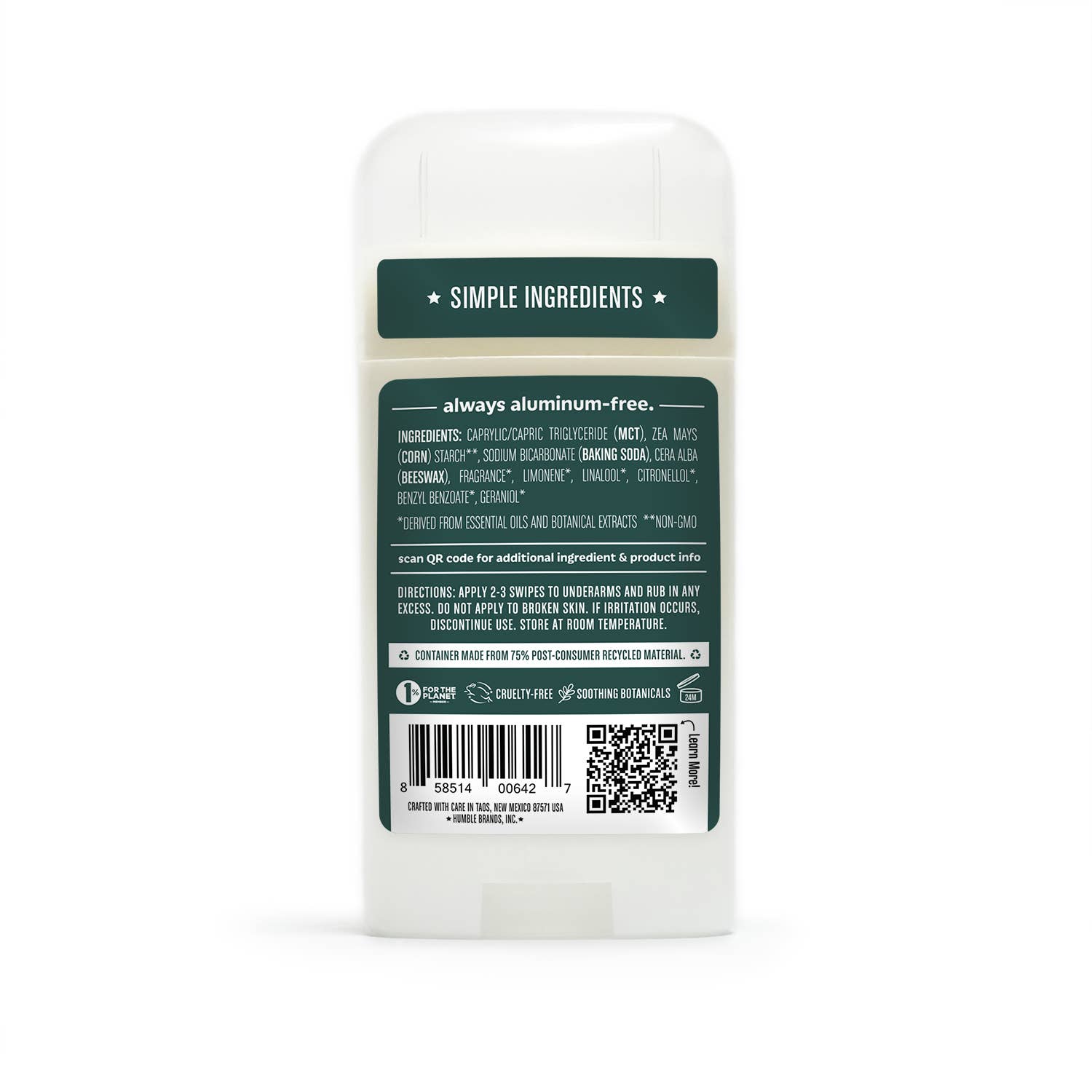 Black Spruce Original Deodorant