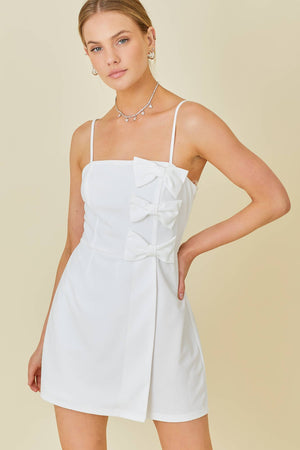 The Date is Set Bow Romper