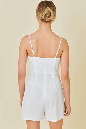 The Date is Set Bow Romper
