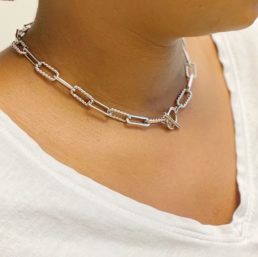 Toggle Chain Link Necklace