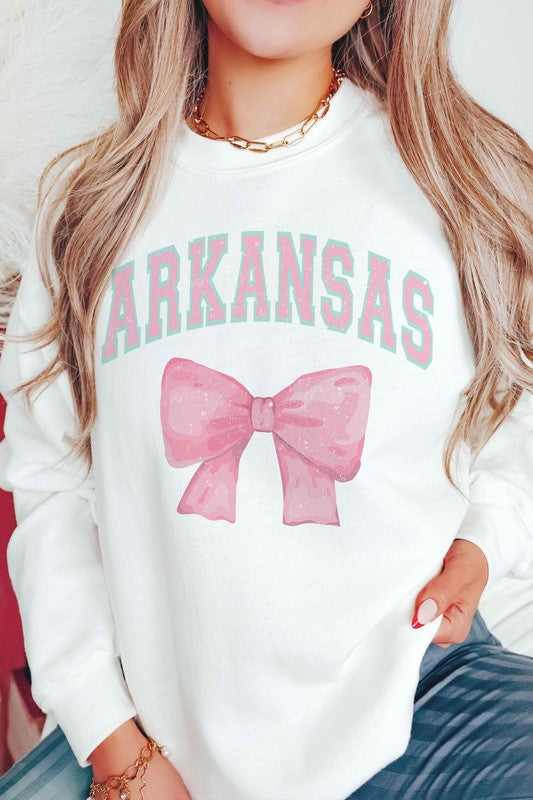 ARKANSAS BOW Graphic Sweatshirt