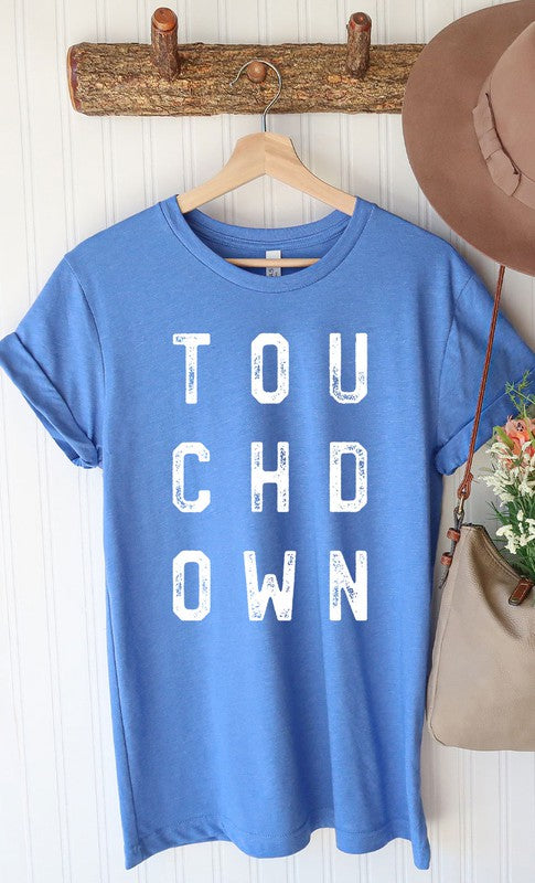 Retro Touchdown Graphic Tee in PLUS