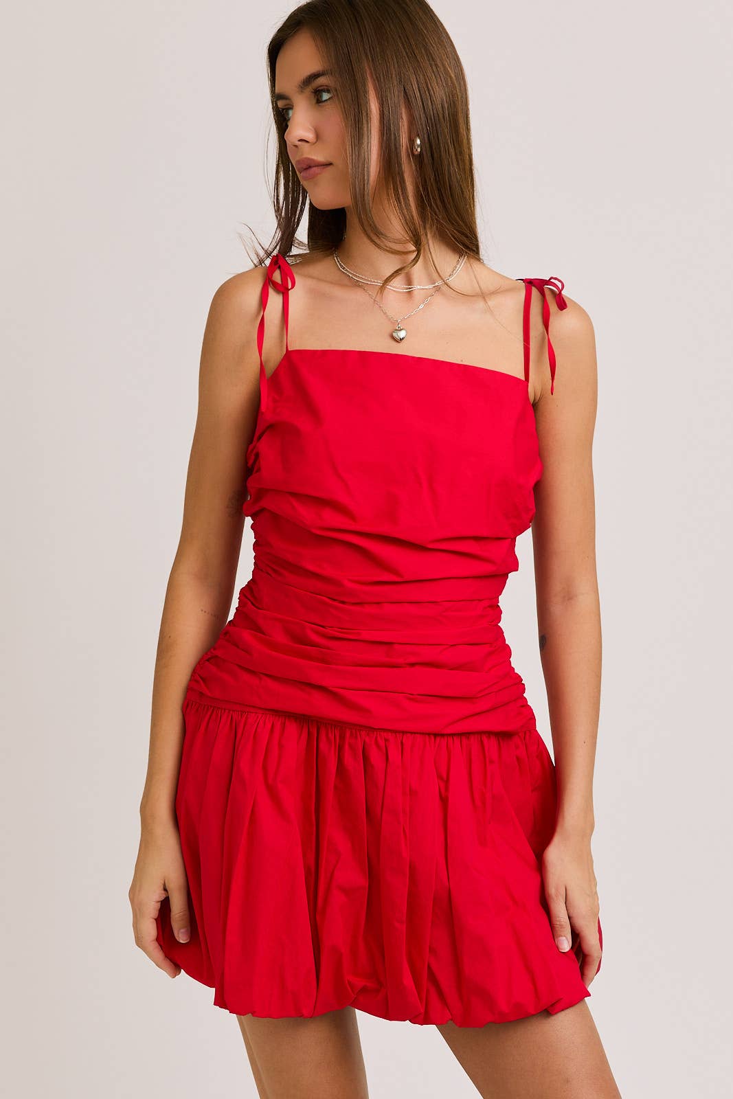 Sorry to Burst Your Bubble Hem Dress