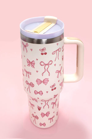 In my Bow Era 40 oz Stainless Tumbler