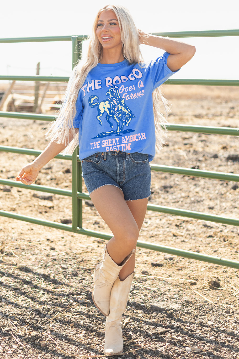 The Rodeo Goes on Forever Tee
