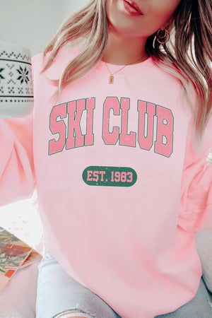 Ski Club EST 1983 Graphic Sweatshirt