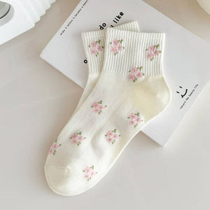 Flower Shop Crew Sock