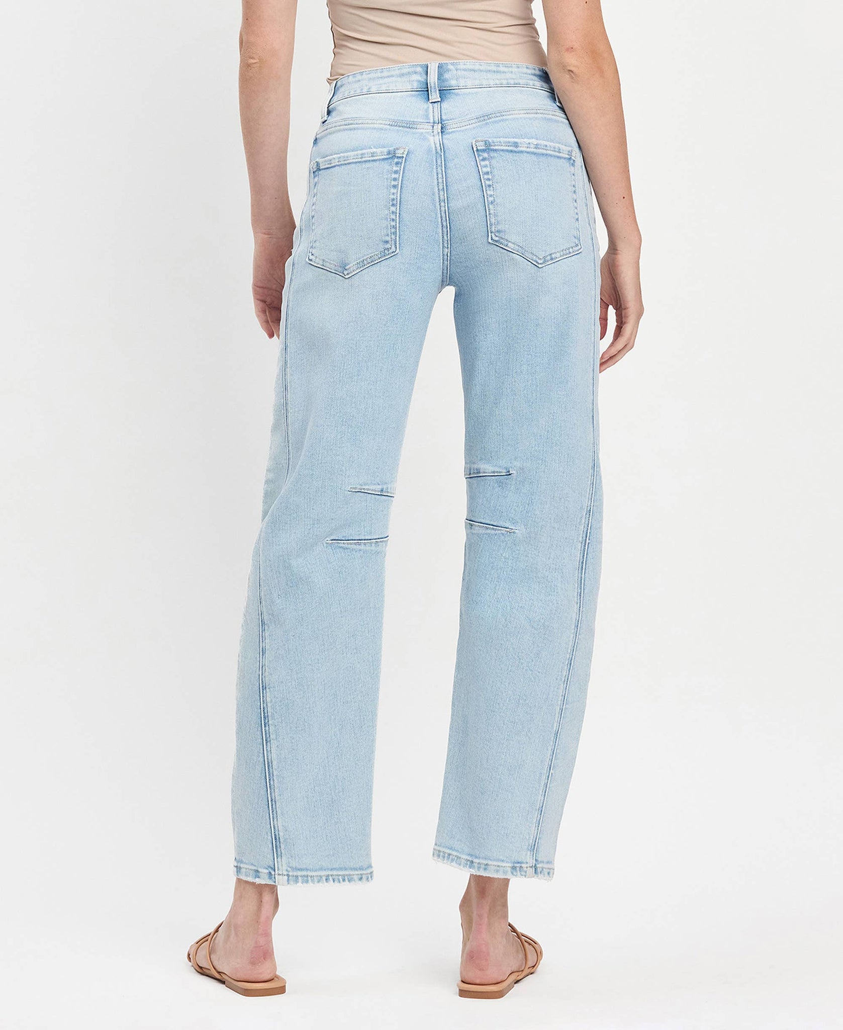 Come On Cowgirl Cropped Barrel Jean