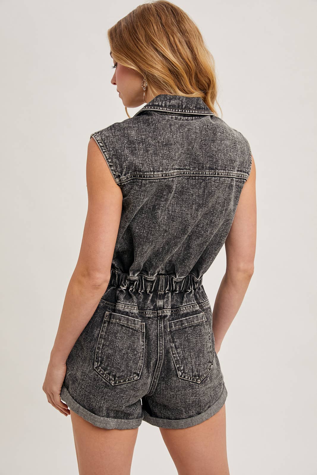 Another Vice Denim Romper