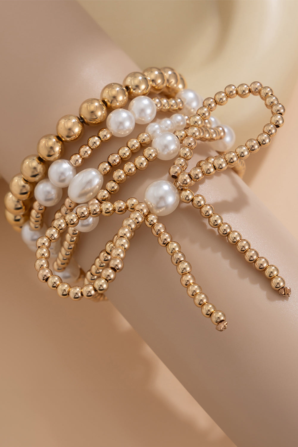 Signed Sealed and Delivered Bow Bracelet Stack