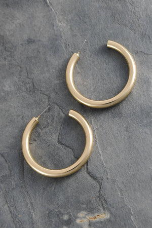 Golden Hour Hoop Earrings