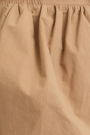 Set the Date Poplin Skort