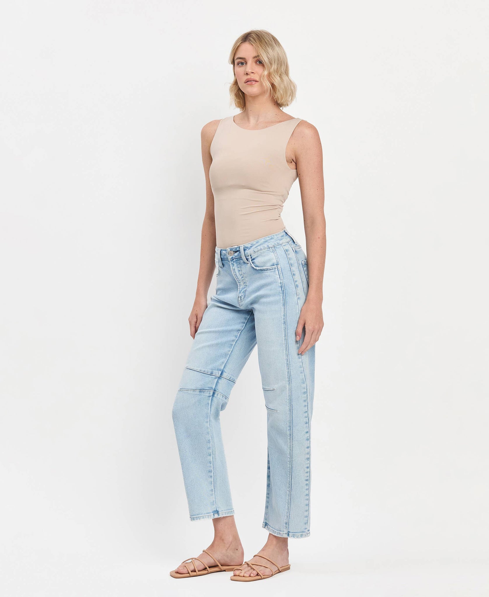 Come On Cowgirl Cropped Barrel Jean