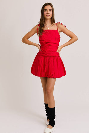 Sorry to Burst Your Bubble Hem Dress
